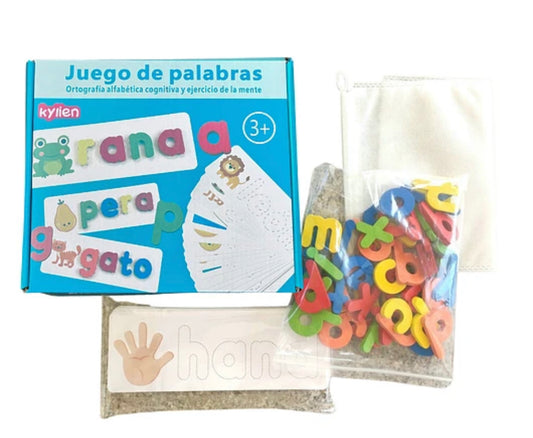 JUEGO DE PALABRAS MONTESSORI - Tesoritos Baby