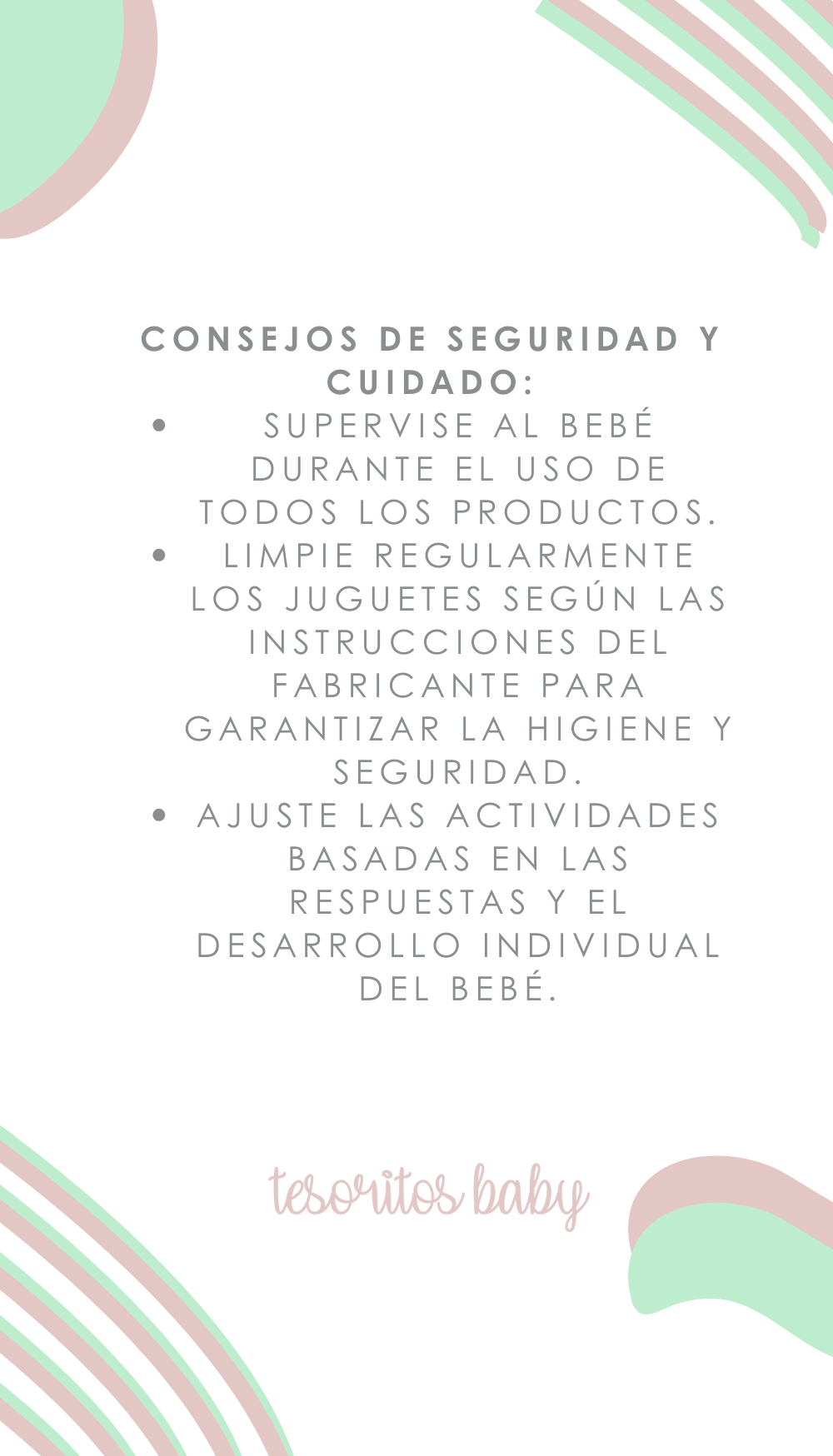 Box de Estimulación para Bebés de 0-12 Meses: "Creciendo y Descubriendo" - Tesoritos Baby