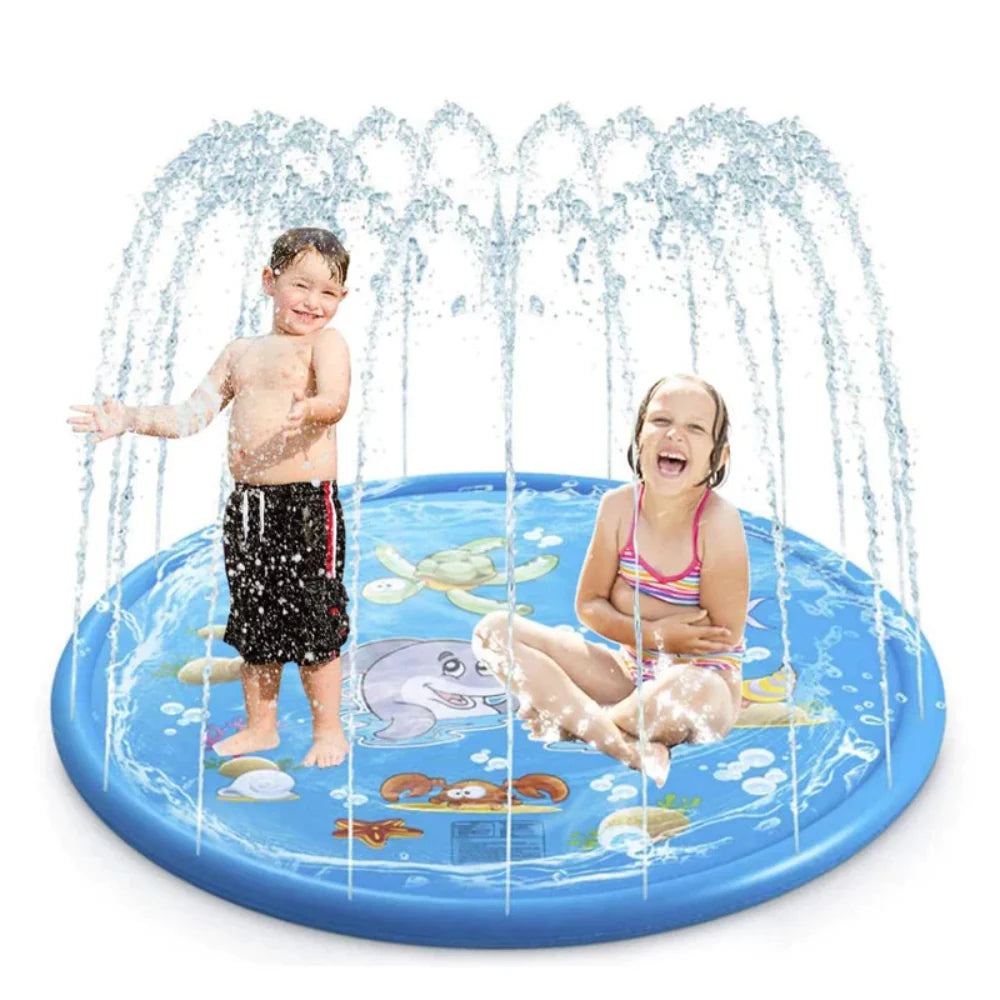 Alfombra Inflable XL de Agua y Rociador para Niños