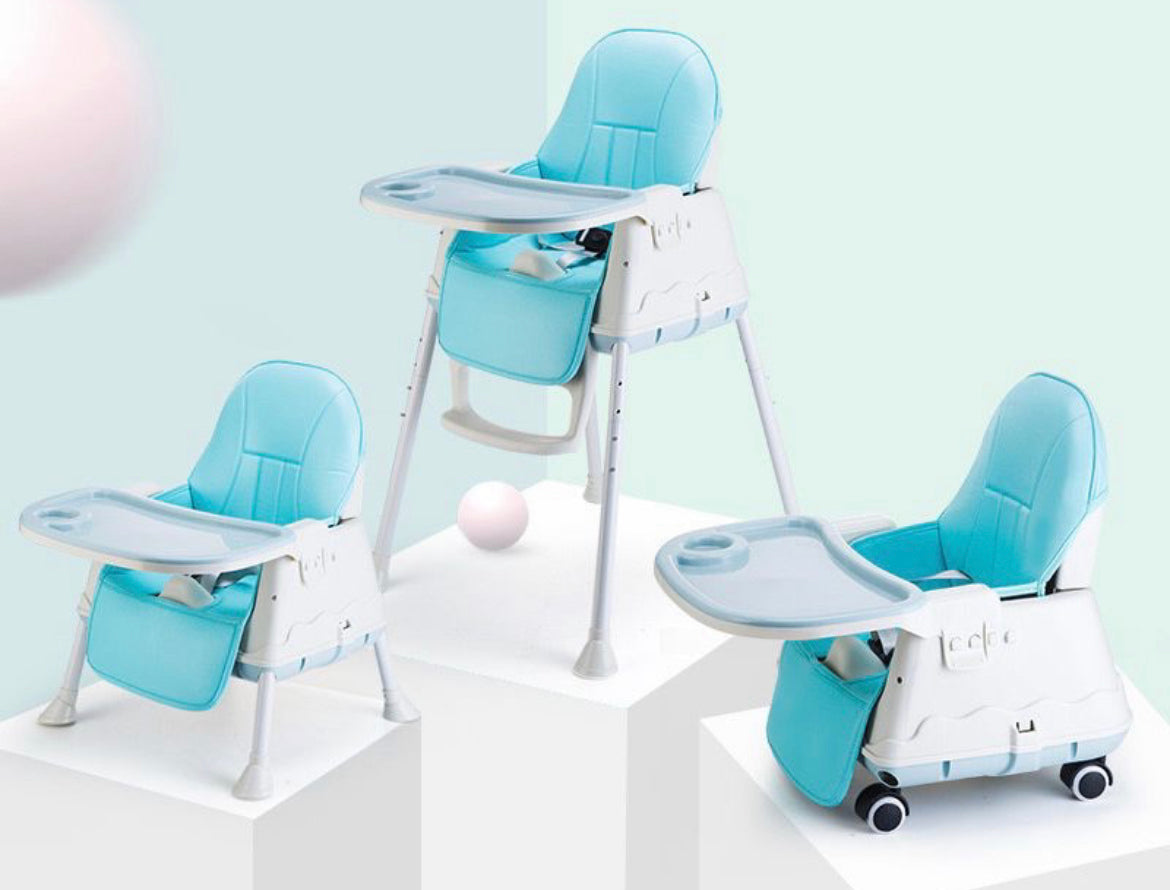 SILLA PARA COMER PARA BEBÉS 3 EN 1 - Tesoritos Baby