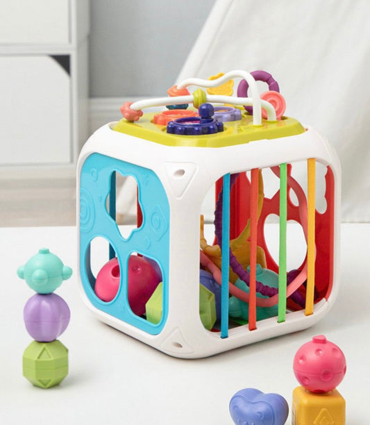 Cubo de Actividad 7 en 1 para Niños Pequeños