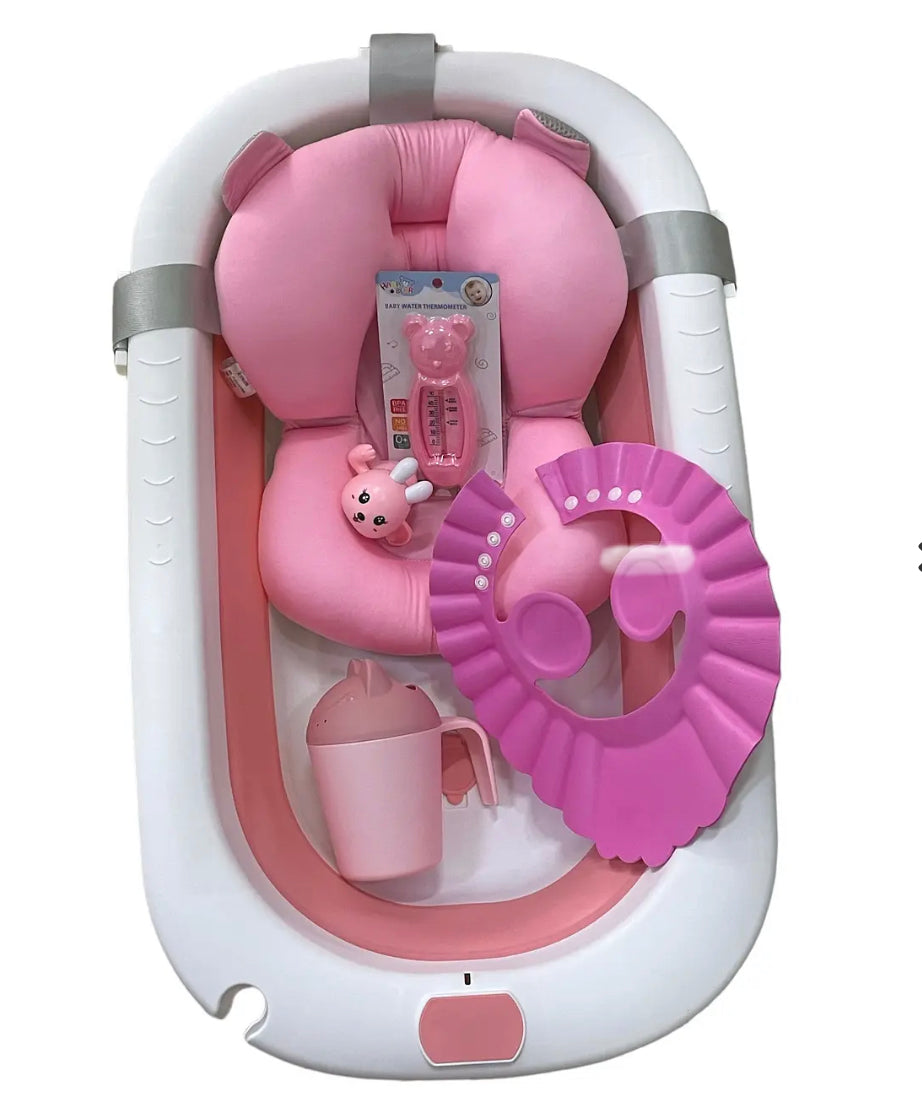 Set Completo para la Hora del Baño del Bebé - Tesoritos Baby