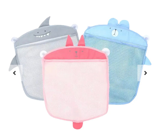 BOLSA MALLA PARA JUGUETES Y MÁS PARA EL BAÑO - Tesoritos Baby