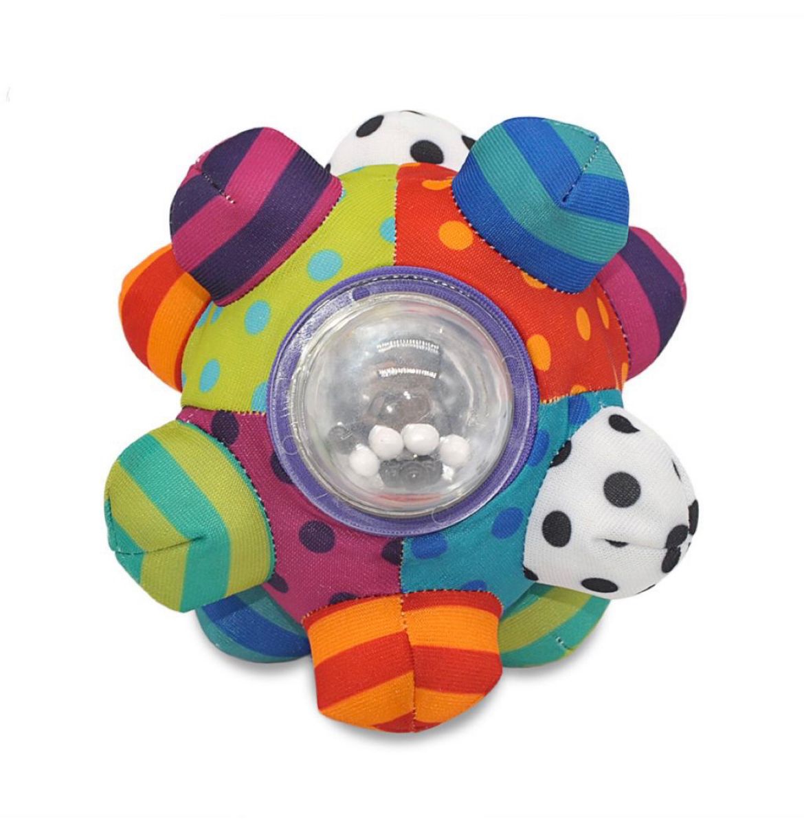 Bola de tela sensorial de felpa para bebés | 8 bolas de tela de material  sensorial diferente | 8 texturas y patrones diferentes | Juguetes de etapa  de