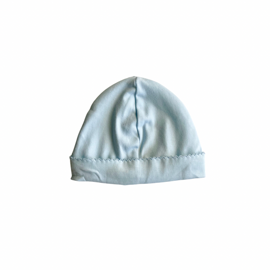 GORRITO CELESTE 100% ALGODÓN PIMA - Tesoritos Baby